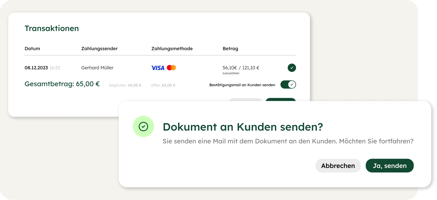 E-Mail Versand